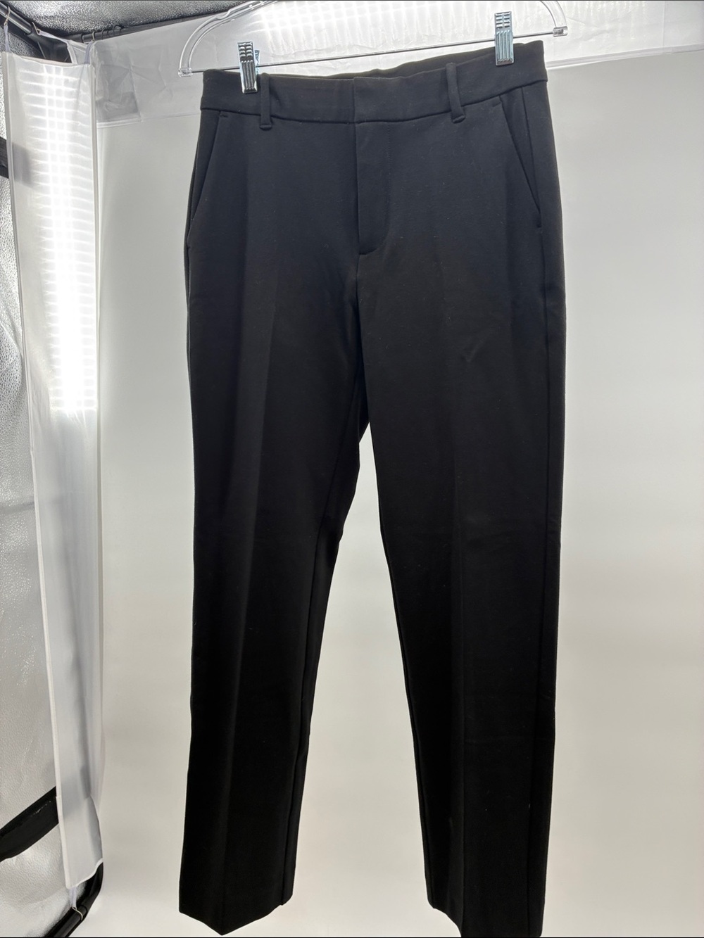 GAP Straight-Leg Black Women's Dress Pants